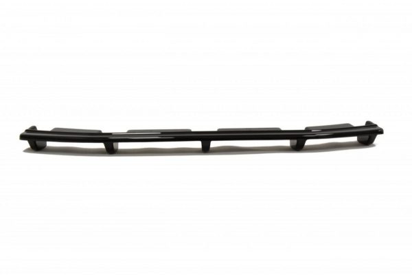 lmr Central Rear Splitter Mazda 3 Mk2 Mps (With Vertical Bars) / Gloss Black