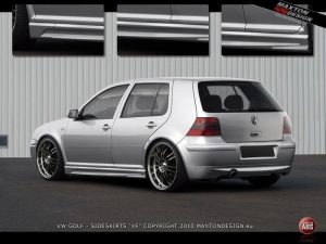 Side Skirts Golf 4