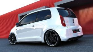 Side Skirts Add-On Skoda Citigo / ABS Black / Molet