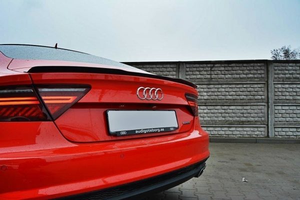 lmr Spoiler Extension Audi A7 S-Line (Facelift) / ABS Black / Molet