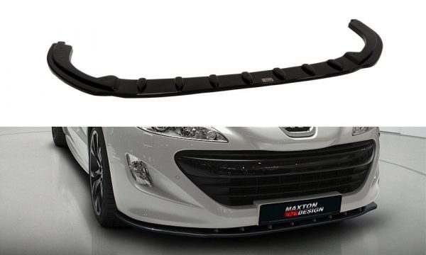 lmr Front Splitter Peugeot Rcz / ABS Svart Struktur