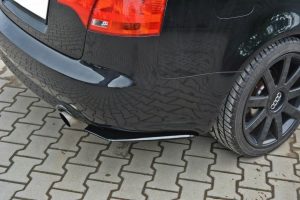 Rear Side Splitters Audi A4 B7 / ABS Black / Molet