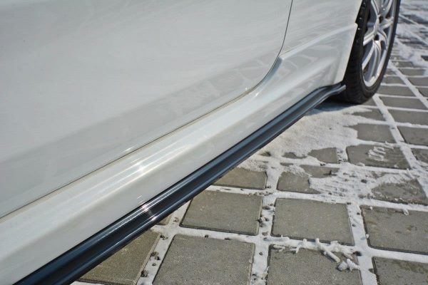 lmr Side Skirts Diffusers Kia Cee'D Gt Mk2 / ABS Black / Molet