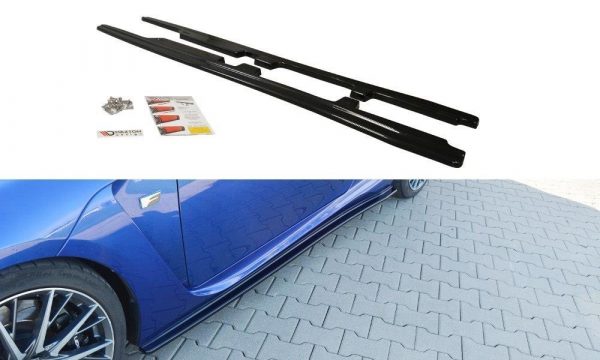 lmr Side Skirts Diffusers Lexus Rc F / ABS Black / Molet