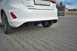 Rear Valance Ford Fiesta Mk8 St-Line / ABS Black / Molet