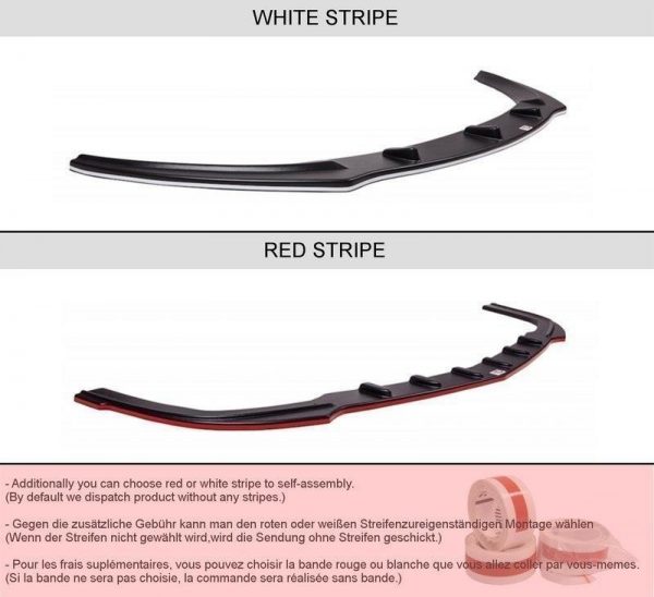 lmr Side Skirts Diffusers Ford Mustang Mk6 / Gloss Black