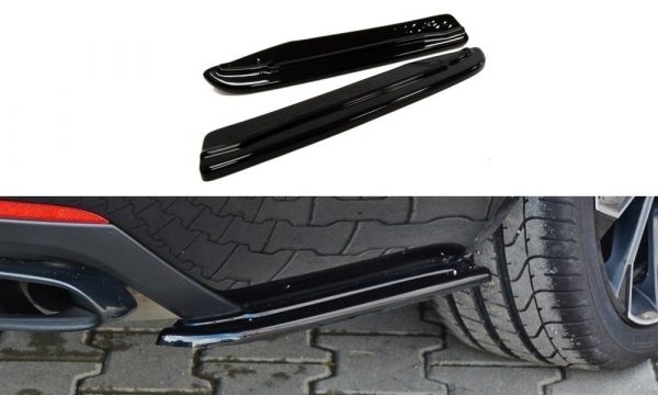 lmr Rear Side Splitters Skoda Octavia Iii Rs Preface/Facelift / Gloss Black