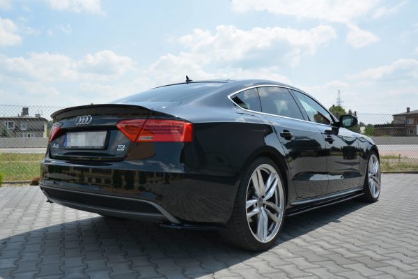 lmr Side Skirts Diffusers Audi A5 Sportback S-Line Mk1 Facelift (8T) / Carbon Look