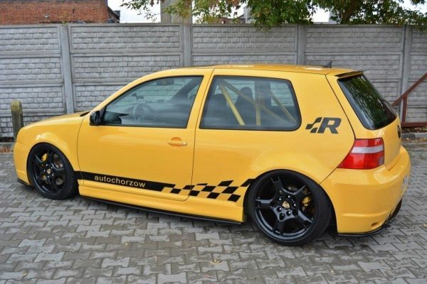 lmr Side Skirts Diffusers Vw Golf Iv R32 / Carbon Look