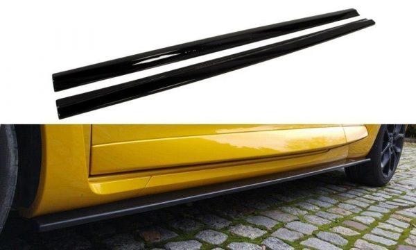 lmr Side Skirts Diffusers Renault Megane 3 Rs / Carbon Look