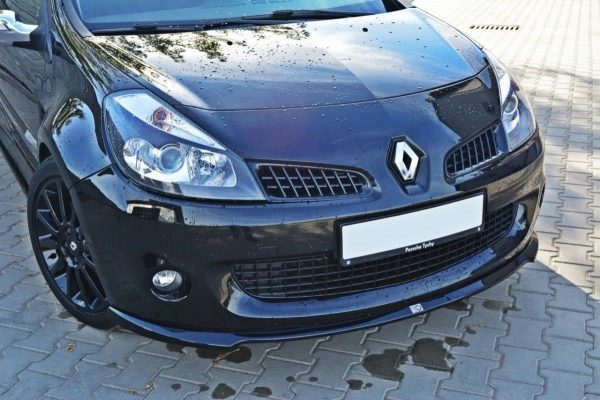 lmr Front Splitter Renault Clio Iii Rs / ABS Black / Molet