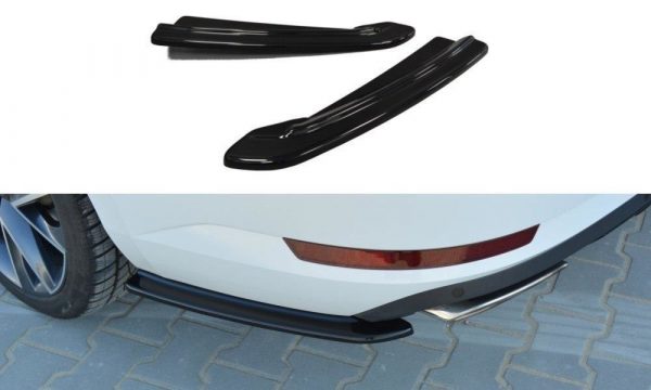 lmr Rear Side Splitters Skoda Superb Iii / Carbon Look