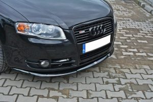 Front Splitter Audi A4 B7 / ABS Black / Molet