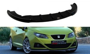 Front Splitter Seat Ibiza Iv (6J) Preface Model / ABS Black / Molet