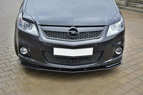 lmr Front Splitter Opel Zafira B Opc / Vxr / ABS Black / Molet