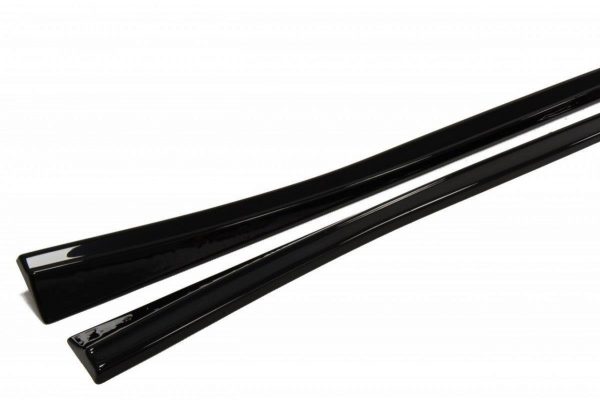 lmr Side Skirts Diffusers Opel Astra J Gtc / Carbon Look