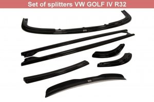 Paket Med Splitters Vw Golf 4 R32