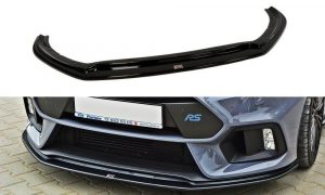 Front Splitter Ford Focus 3 Rs V.3 / ABS Svart Struktur
