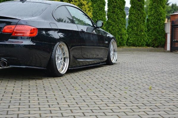 lmr Side Skirts Diffusers BMW 3 E92 M-Pack Facelift / Carbon Look