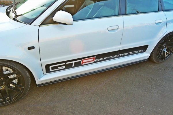 lmr Side Skirts Diffusers Audi Rs4 B5 / ABS Black / Molet