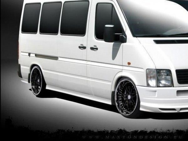 lmr Side Skirts Vw Lt 1996-2006 Different Sizes (4 Elements). This Side Skirts Fits Twin Wheels Version. / Not Primed