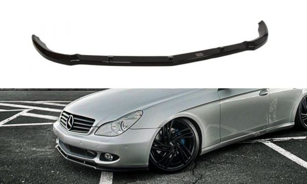 lmr Front Splitter Mercedes Cls C219 Standard Bumper / Carbon Look