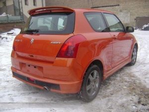 Takspoiler Suzuki Swift 2004-2010