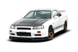 Front Splitter Nissan Skyline R34 Gtr (För 2299 Stötfångare) Gtr Look / Utan Primer