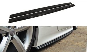 Side Skirts Diffusers Audi Tt Mk2 Rs / ABS Black / Molet
