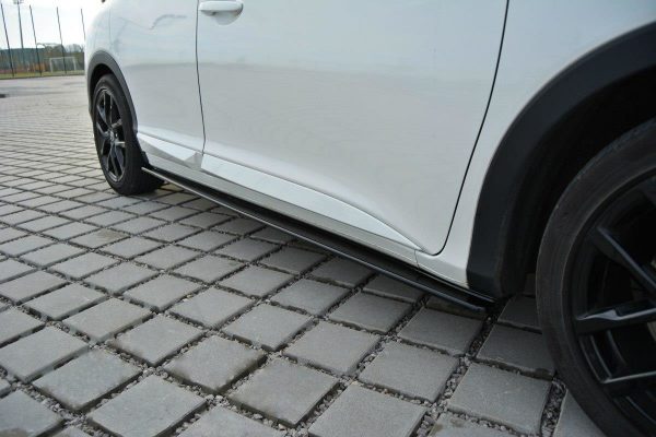 lmr Side Skirts Diffusers Honda Civic Mk9 Facelift / Carbon Look