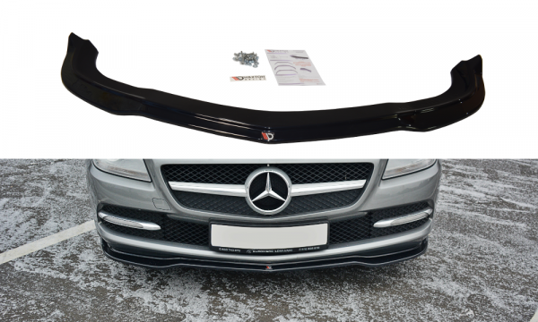 lmr Front Splitter V.1 Mercedes Slk R172 / ABS Black / Molet