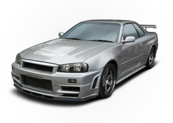 lmr Front Bumper Nissan Skyline R34 Gtr Z Type (Without Diffuser)