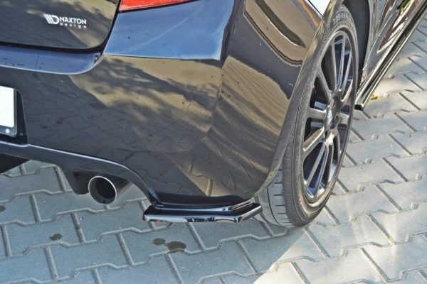 lmr Rear Side Splitters Renault Clio Iii Rs / ABS Black / Molet