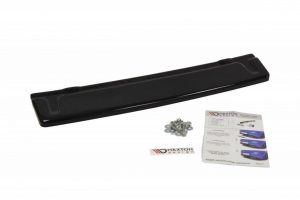 Central Rear Splitter Vw Golf Vii R (Without Vertical Bars) / ABS Black / Molet