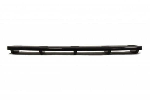 lmr Central Rear Splitter Audi A7 S-Line (Facelift) (With Vertical Bars) / Gloss Black