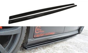 Side Skirts Diffusers Seat Leon Mk2 Ms Design / ABS Black / Molet