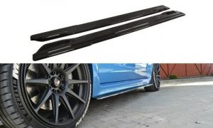 Side Skirts Diffusers Subaru Impreza Wrx Sti 2009-2011 / Carbon Look