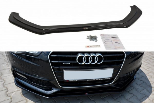 lmr Front Splitter V.2 Audi A5 S-Line (Facelift) / Blanksvart