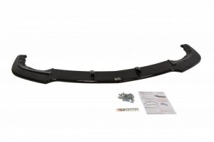 Front Splitter V.1 Mazda 3 Mk2 Mps / Blanksvart