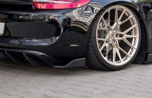 Rear Side Splitters Porsche Cayman Mk2 981C