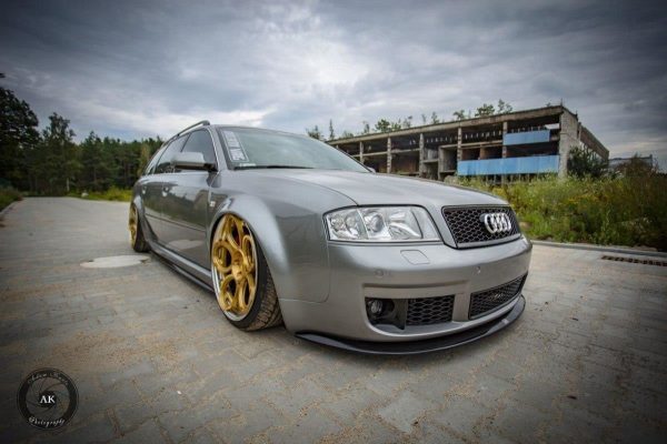 lmr Side Skirts Diffusers Audi Rs6 C5 / Carbon Look