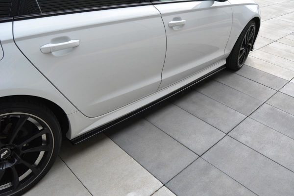 lmr Sidokjolar Diffusers Audi A6 C7 S-Line/ S6 C7 Facelift / Kolfiberlook