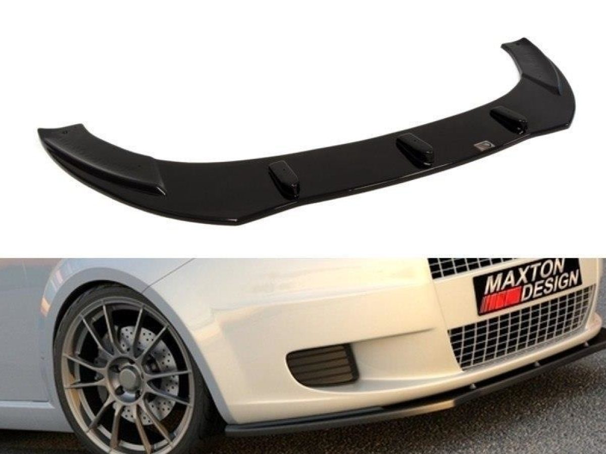 Fiat Grande Punto Bumper Spoiler Splitter Original SAMURAI Matte Black  Rubber