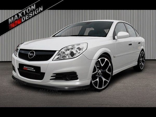 lmr Front Splitter Opel Vectra C (For Opc Line, After Facelifting) / Carbon Look