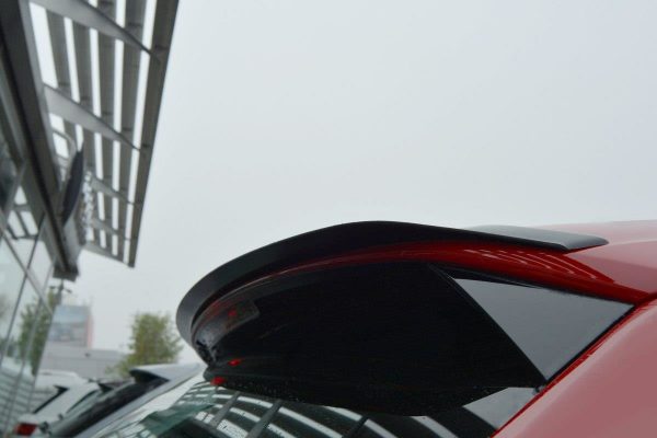 lmr Spoiler Cap Audi Q2 Mk1 / ABS Svart Struktur