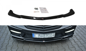 Front Splitter V.1 Mercedes-Benz E63 Amg W212  / ABS Black / Molet