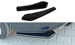 Rear Side Splitters Audi A5 S-Line / ABS Black / Molet