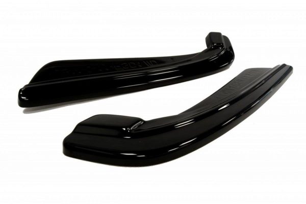 lmr Rear Side Splitters BMW 5 F11 M-Pack (Fits Two Single Exhaust Ends) / Gloss Black