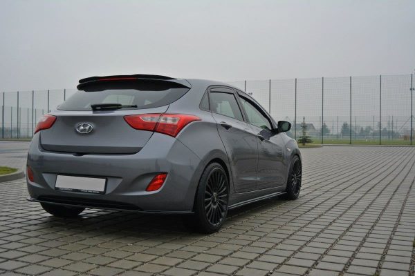 lmr Side Skirts Diffusers Hyundai I30 Mk.2 / Carbon Look