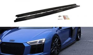Side Skirts Diffusers Audi R8 Ii / ABS Black / Molet